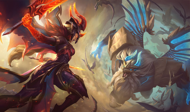 Drachentöter Kayle und Dragon Guardian Galio