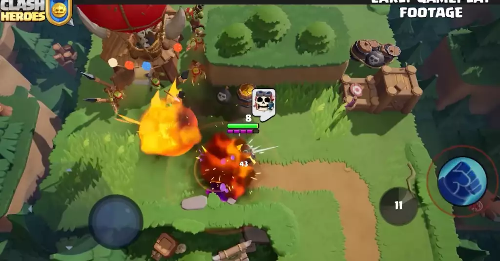 Clash Heroes Gameplay