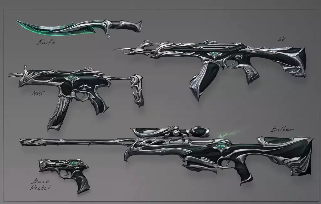 Verlassenes Hautbündel Valorant