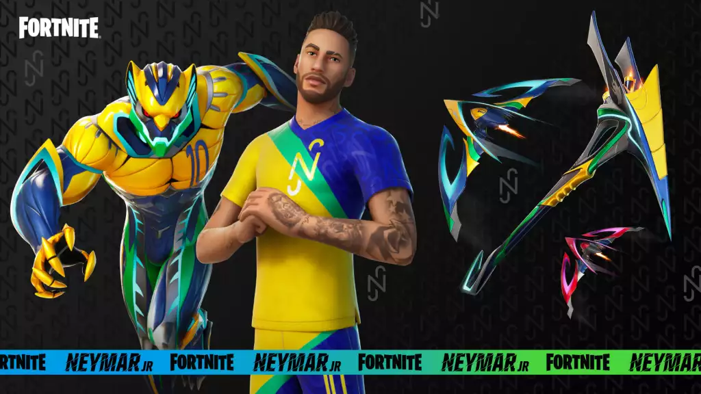 Neymar Jr. Fortnite Backbling