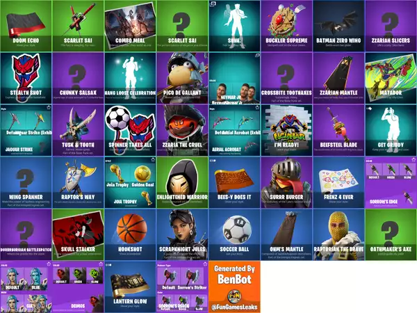 Fortnite v16.30 Update durchgesickert Kosmetik-Bundles Emotes Skins