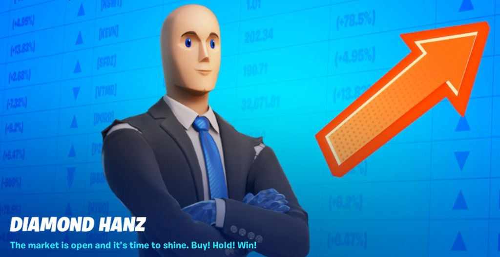 Epic geht STONKS mit der neuen Fortnite-Haut von April Fools