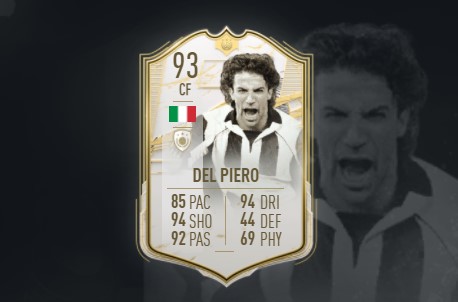 FIFA 21 Del Piero Icon SBC: Günstigste Lösungen, Belohnungen, Statistiken