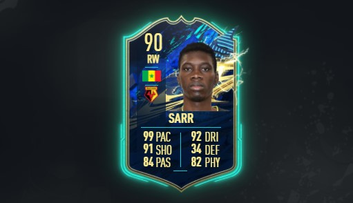 FIFA 21 Sarr TOTS SBC: Günstigste Lösungen, Belohnungen, Statistiken