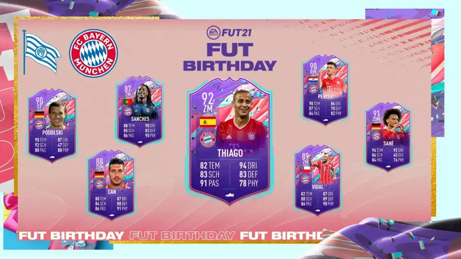 FIFA 21 FUT BIrthday Bayern