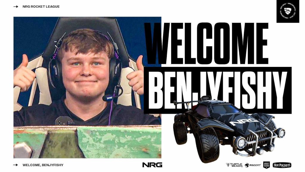 Fornites BenjyFishy 'tritt' dem Rocket League-Team von NRG als Ersatz für den Ersatz bei