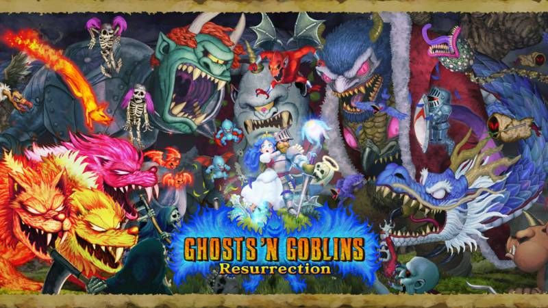 Ghosts 'n Goblins Resurrection Review: eine verlockende, unendliche Schleife des Todes