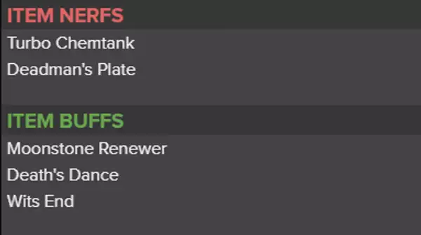 Liga der Legenden 11.9 Patch