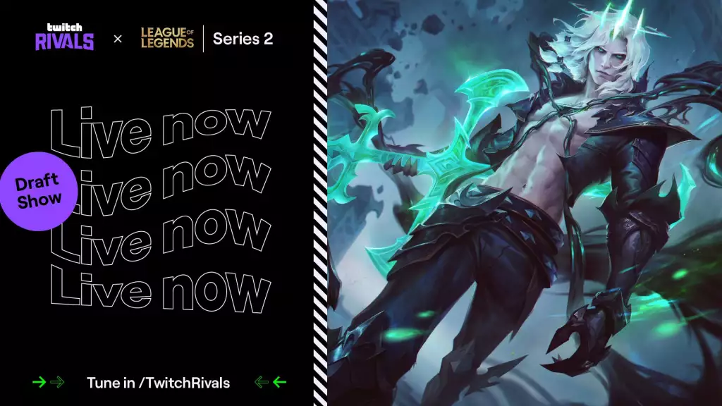 Twitch Rivals League of Legends Serie 2 Zeitplan Stream