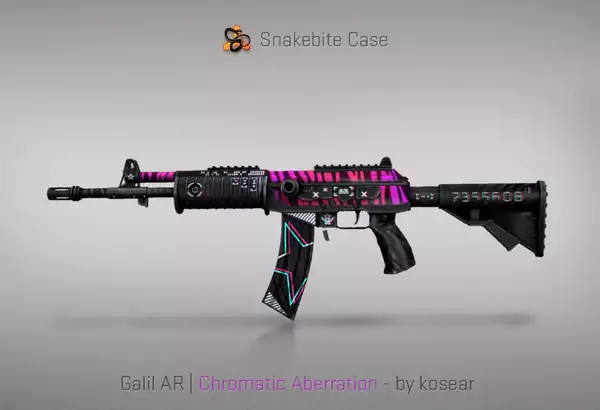 Galil AR Chromatische Aberration