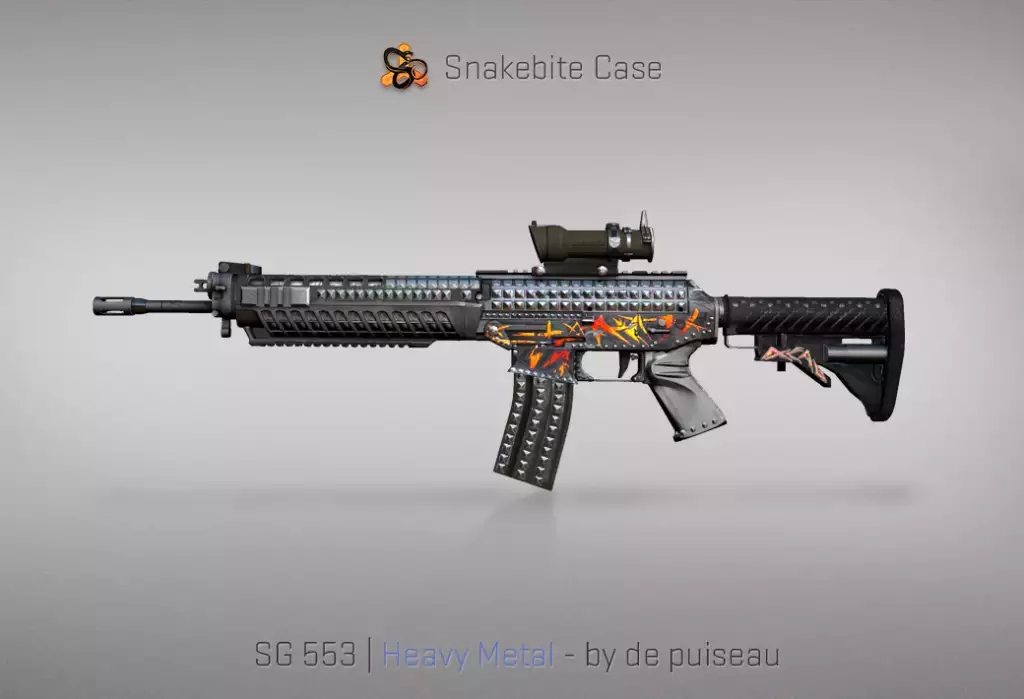 SG 553 Schwermetall