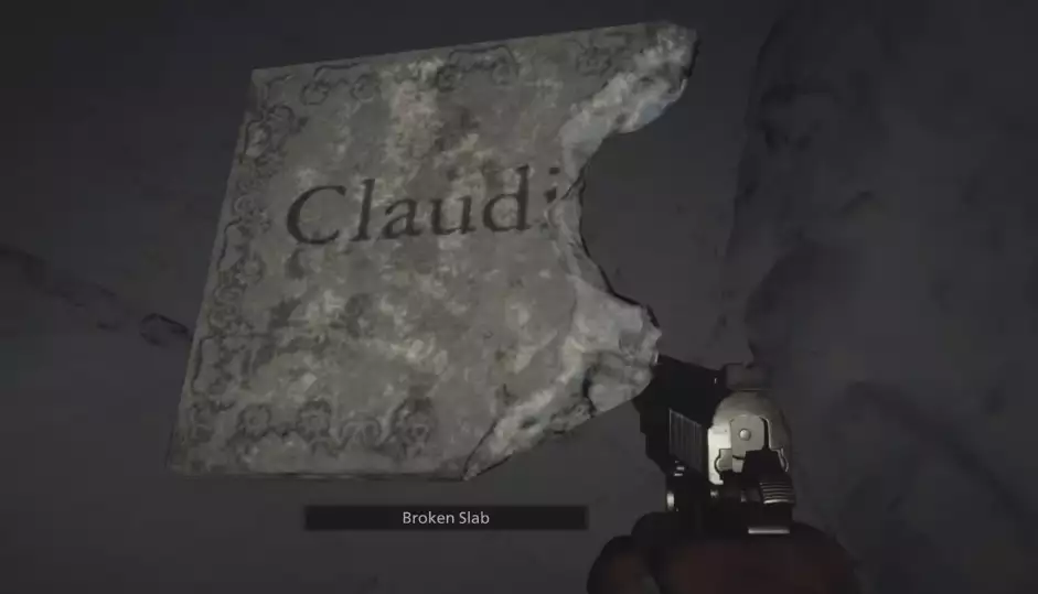 Resident Evil 8 Beneviento Treasure Broken Slab