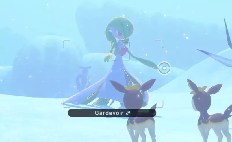 Gardevoir Wie man die Wintersaison in Elsewhere Forest freischaltet 