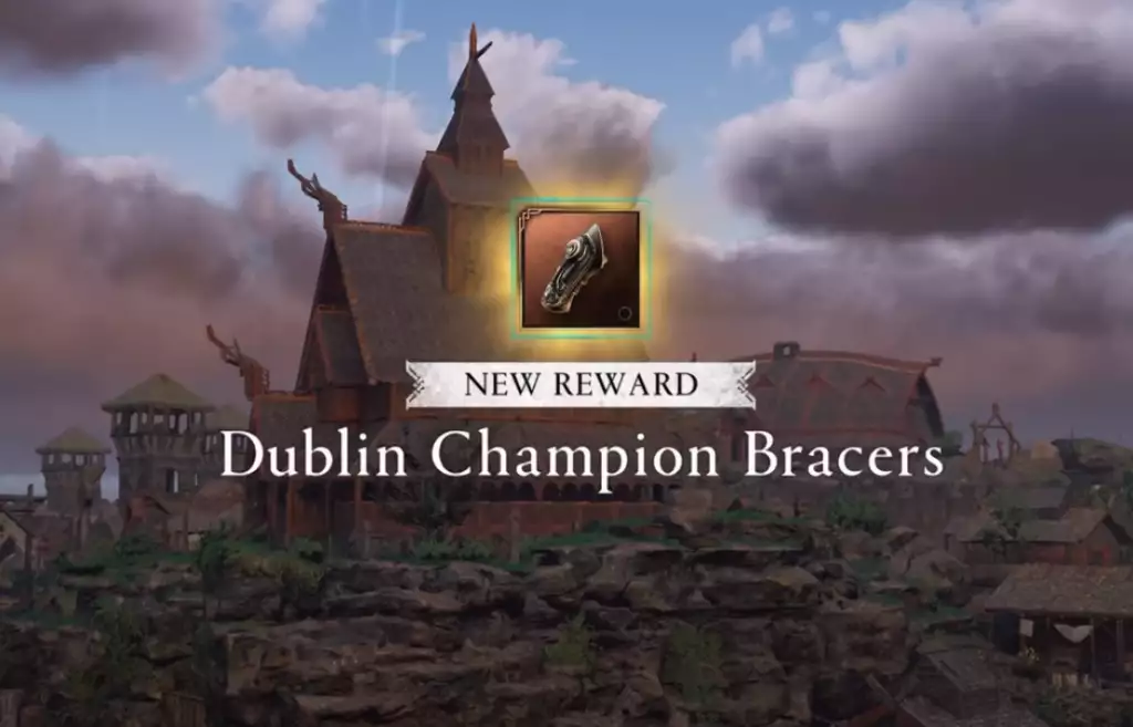 Wie man eine Dublin Champion-Rüstung in AC Valhalla Wrath of the Druids-Armschienen bekommt