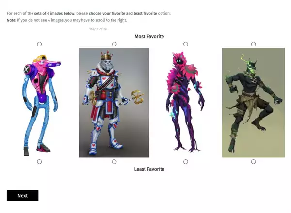 Fortnite Leaked Concept Skins Outfits Fan Community epische Spiele Umfrage