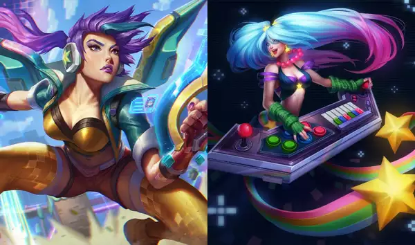 LoL Wild Rift Update 2.3 leckt den neuen Skins-Champion Riven Lucian Senna