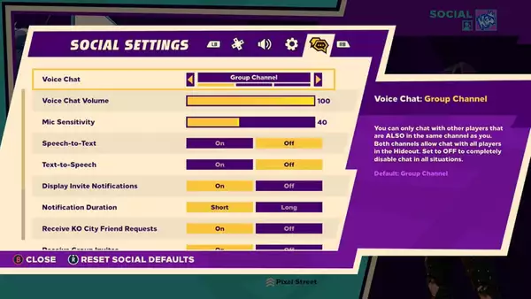 Hat Knockout City ein Problem mit der Lösung des Voice-Chat-Fixes?