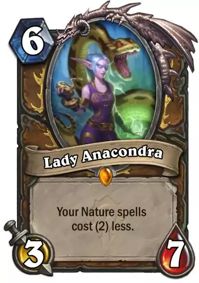 Hearthstone Wailing Caverns legendäre Lady Anacondra