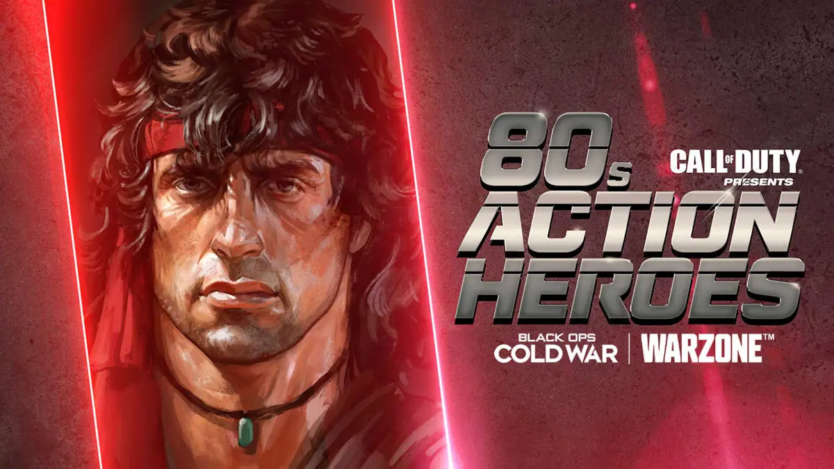 Alle Actionhelden der Black Ops Cold War 80s Action Heroes fordern und belohnen sie