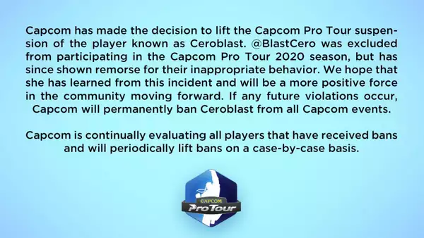 Capcom verbietet Ceroblast