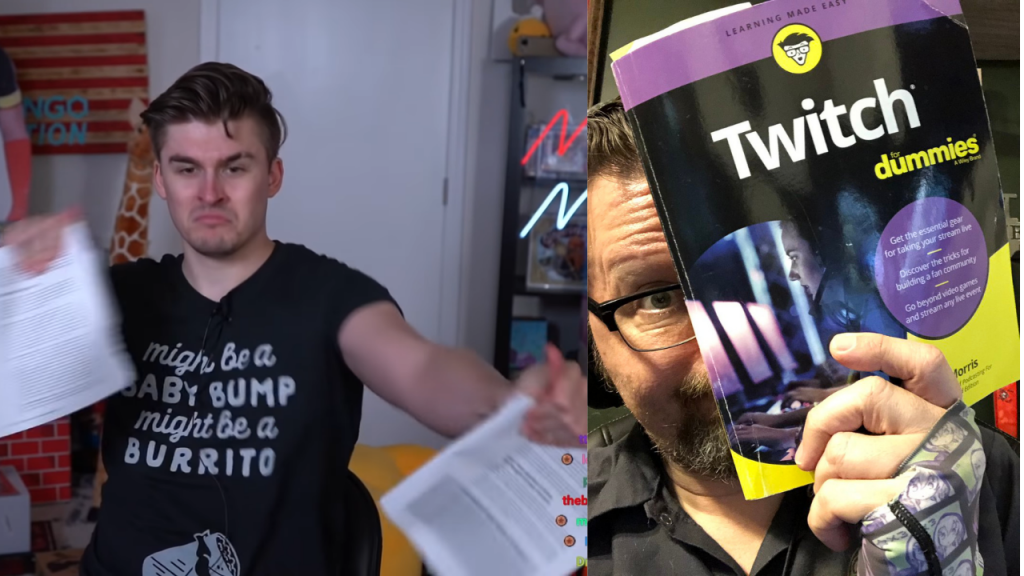 Der Autor von Twitch for Dummies reagiert, nachdem Ludwig in sein Buch gerissen hat