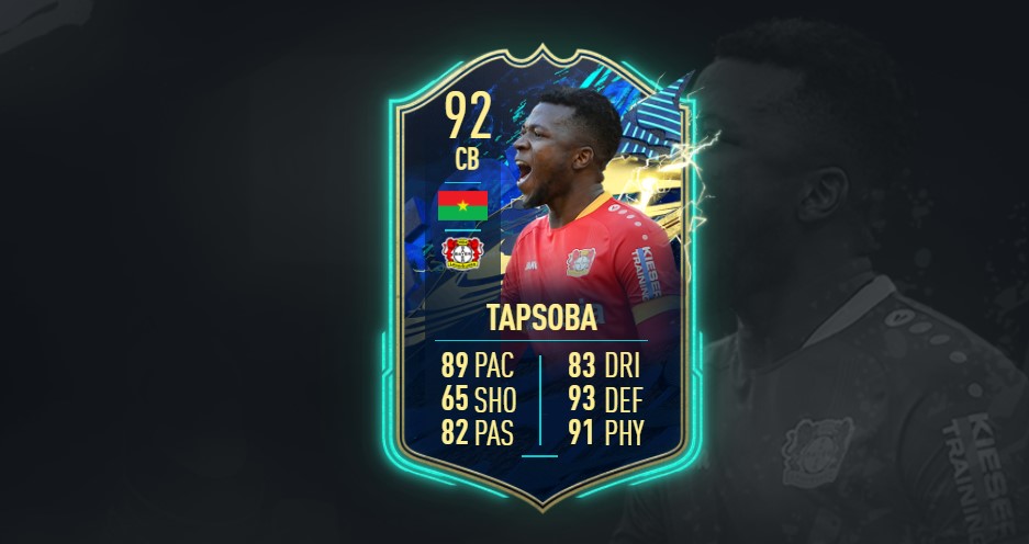 FIFA 21 Edmond Tapsoba TOTS: Günstigste Lösungen, Belohnungen, Statistiken