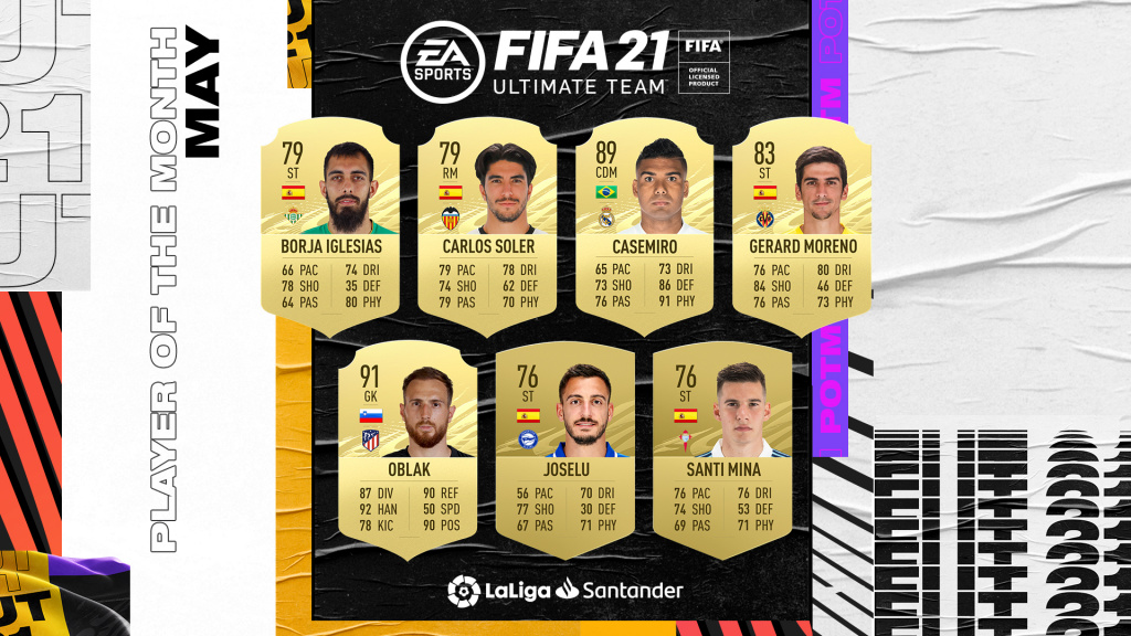 FIFA 21 La Liga Mai POTM-Nominierte & Gewinner