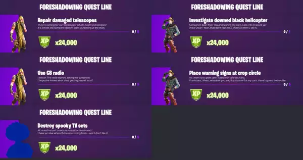 Fortnite Foreshadowing-Quests Mari erklärt, wie man Belohnungen abschließt