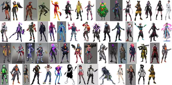 Fortnite Leaked Concept Skins Outfits Fan Community epische Spiele Umfrage