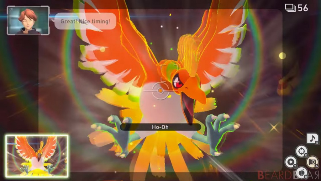 Neuer Pokémon-Schnappschuss - So finden Sie Ho-Oh und erfüllen die Anfrage "Ein Stück Regenbogen"