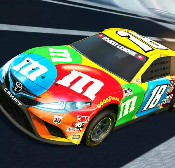 Rocket League Nascar Bundle Fan Pack m & m