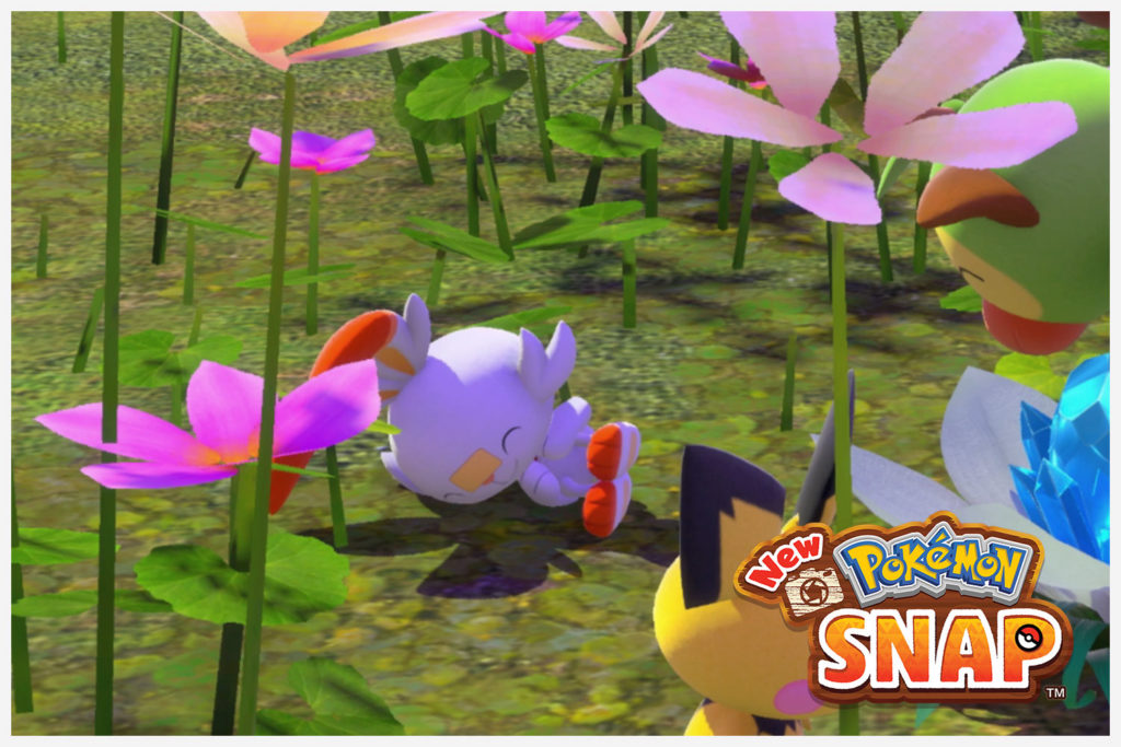 So vervollständigen Sie drei Freunde unter Blumen in New Pokemon Snap