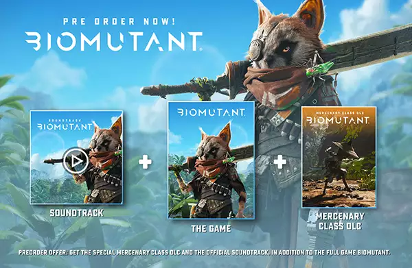 BIOMUTANT-Boni vorbestellen