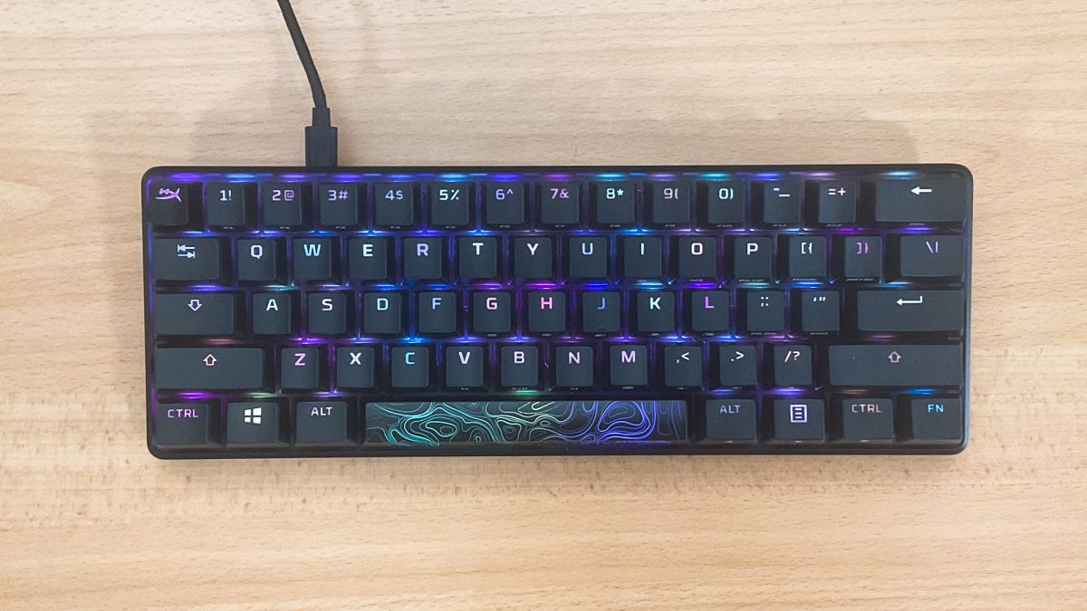 HyperX Alloy Origins 60 im Test: Auf die Größe kommt es an