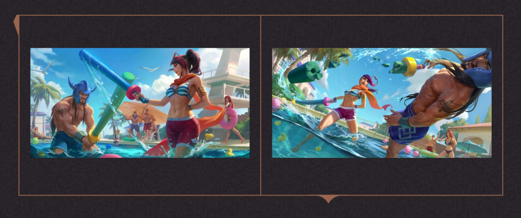 Legends of Runeterra 2.10.0 Update Pool Party Champion Skins Boards Card Backs Bundles