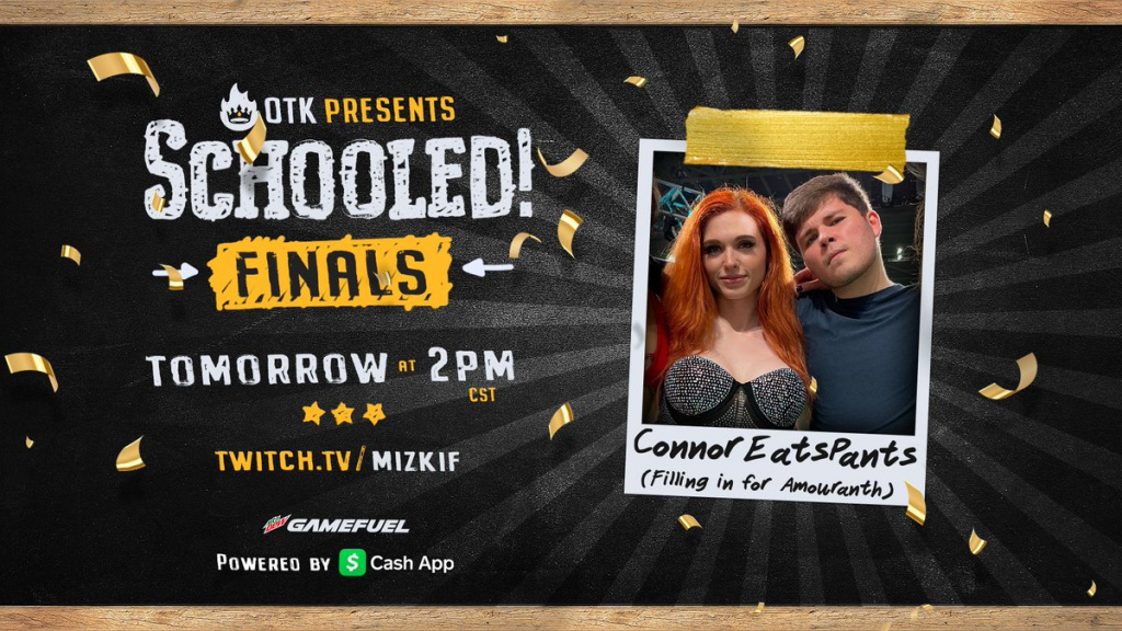 ConnorEatsPants ersetzt Amouranth in Schooled Finals