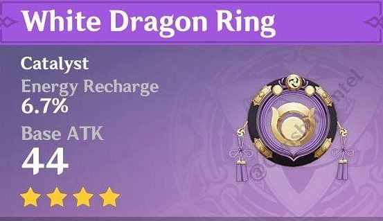 Genshin Impact 1.7 Vorschau White Dragon Ring