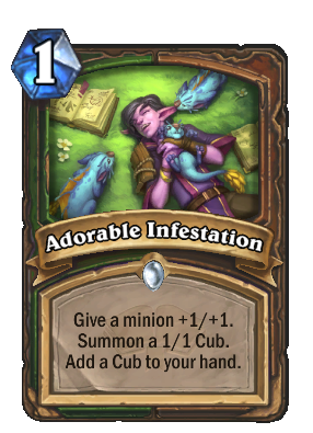 Top Hearthstone-Karten in Standard Adorable Infestation