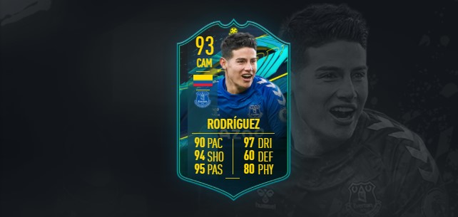 FIFA 21 James Rodríguez Moments SBC: Günstigste Lösungen, Belohnungen, Statistiken