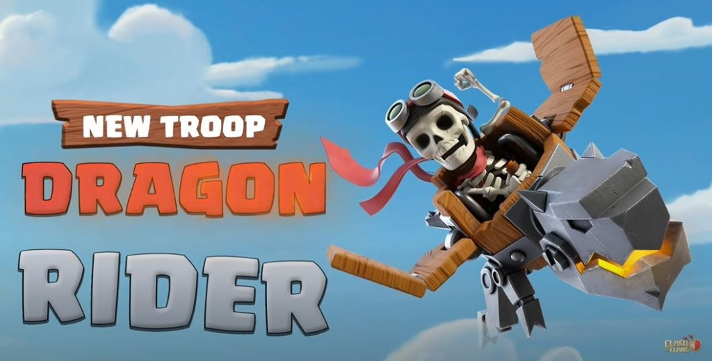 Clash of Clans fügt mit dem Sommer-Update die Elixier-Truppe "Dragon Rider" hinzu