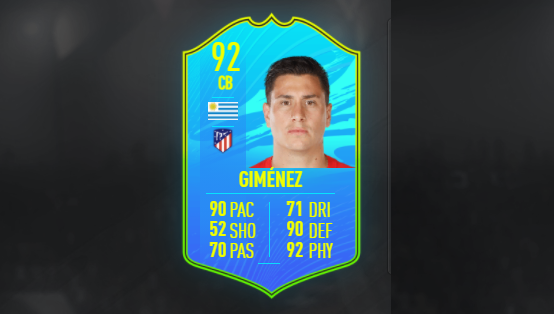 FIFA 21 José María Giménez SBC: Günstigste Lösungen, Belohnungen, Statistiken