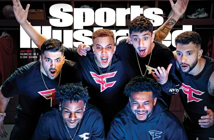 FaZe Clan auf dem Cover von Sports Illustrated