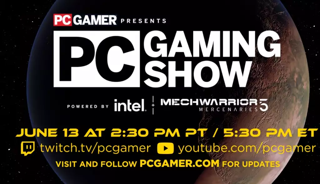 PC Gaming Show e3 2021 streamen, wie man es sieht