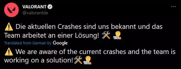 Valorant Konnektivitätsprobleme Verzögerung Verbindungsfehler Fehlercode van 68 Server Europa ausgefallen