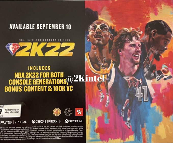 Nba 2k22 Release Date