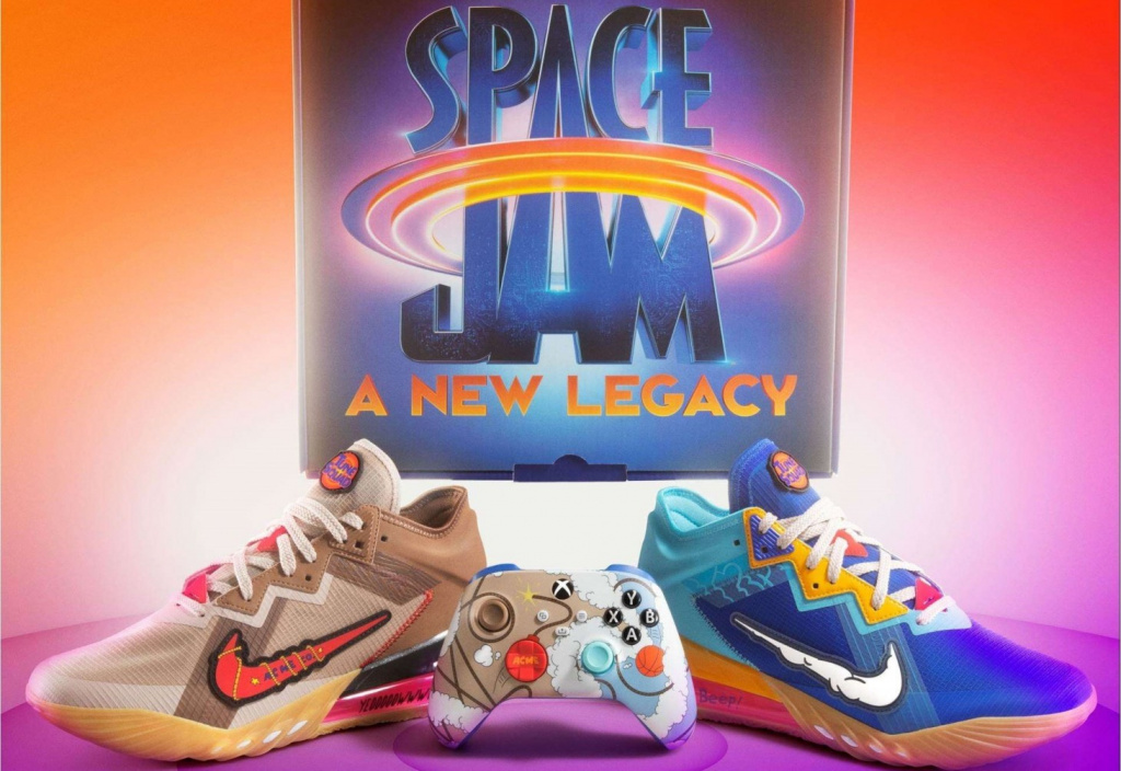 xbox nike sneakers Space Jam Bundle Collab