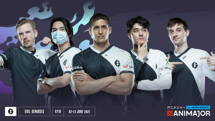 böse Genies Dota 2 Animajor-Kader 2021