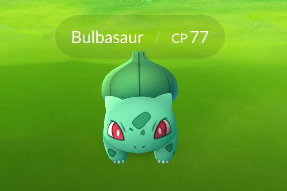 pokemon go bulbasaurier bulba