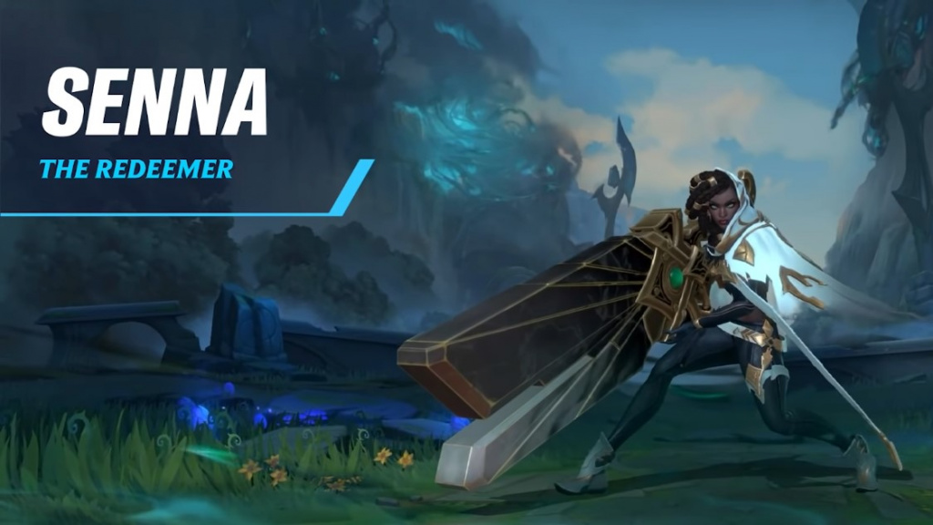 Wild Rift Senna Präsentationsbanner