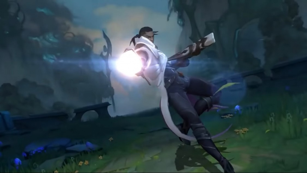 Wild Rift Lucian Kampfpose